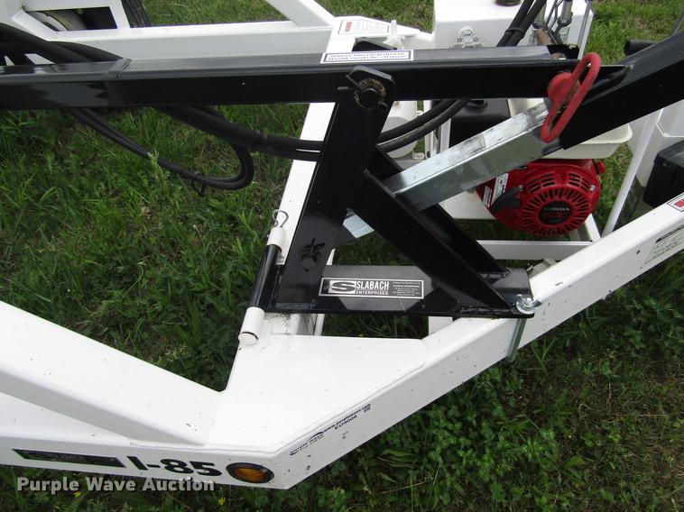 image for item EO9008 2018 Slabach 1-85 Wheeler Reeler reel trailer