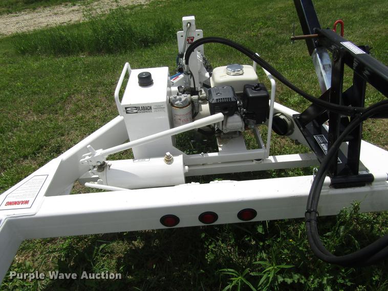 image for item EO9008 2018 Slabach 1-85 Wheeler Reeler reel trailer