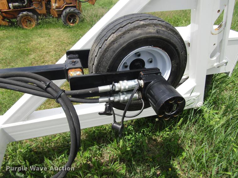 image for item EO9008 2018 Slabach 1-85 Wheeler Reeler reel trailer