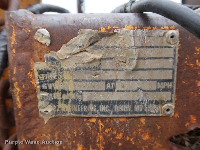 image for item EP9336 1988 CZ pole trailer