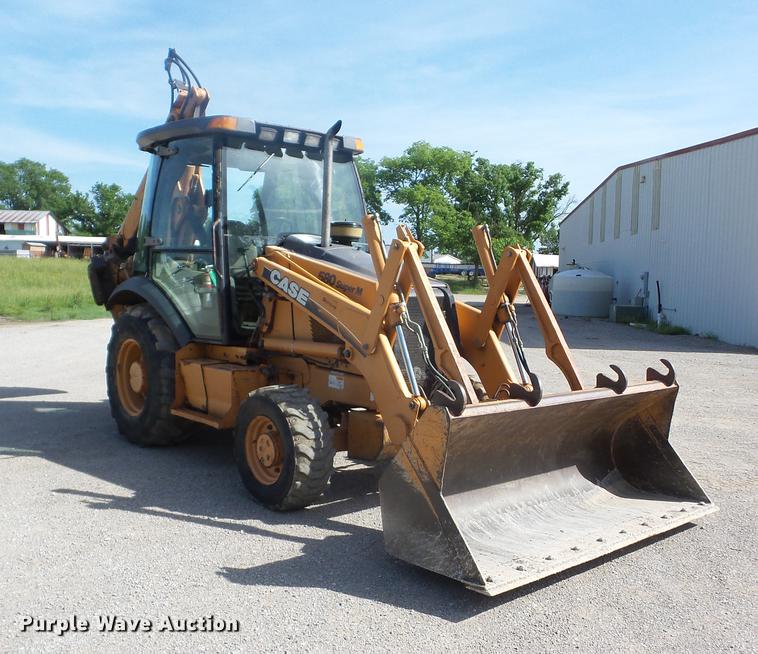 image for item J8509 Case 580 Super M backhoe