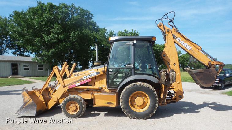 image for item J8509 Case 580 Super M backhoe