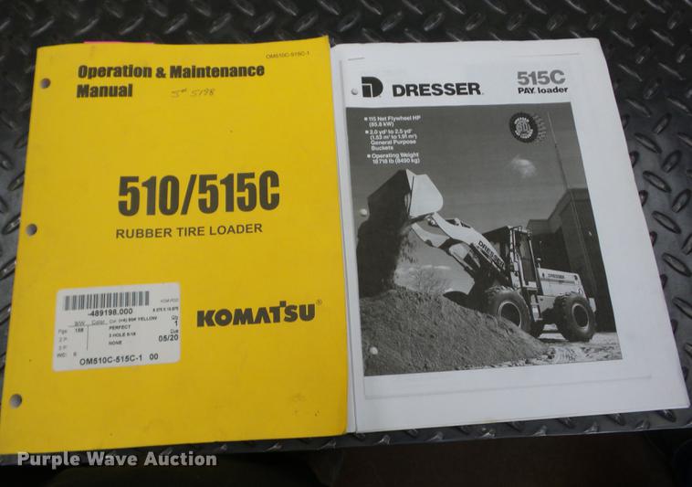 image for item J8514 1991 Dresser 515C wheel loader