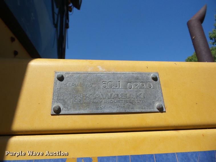 image for item J8520 Kawasaki 60Z III wheel loader