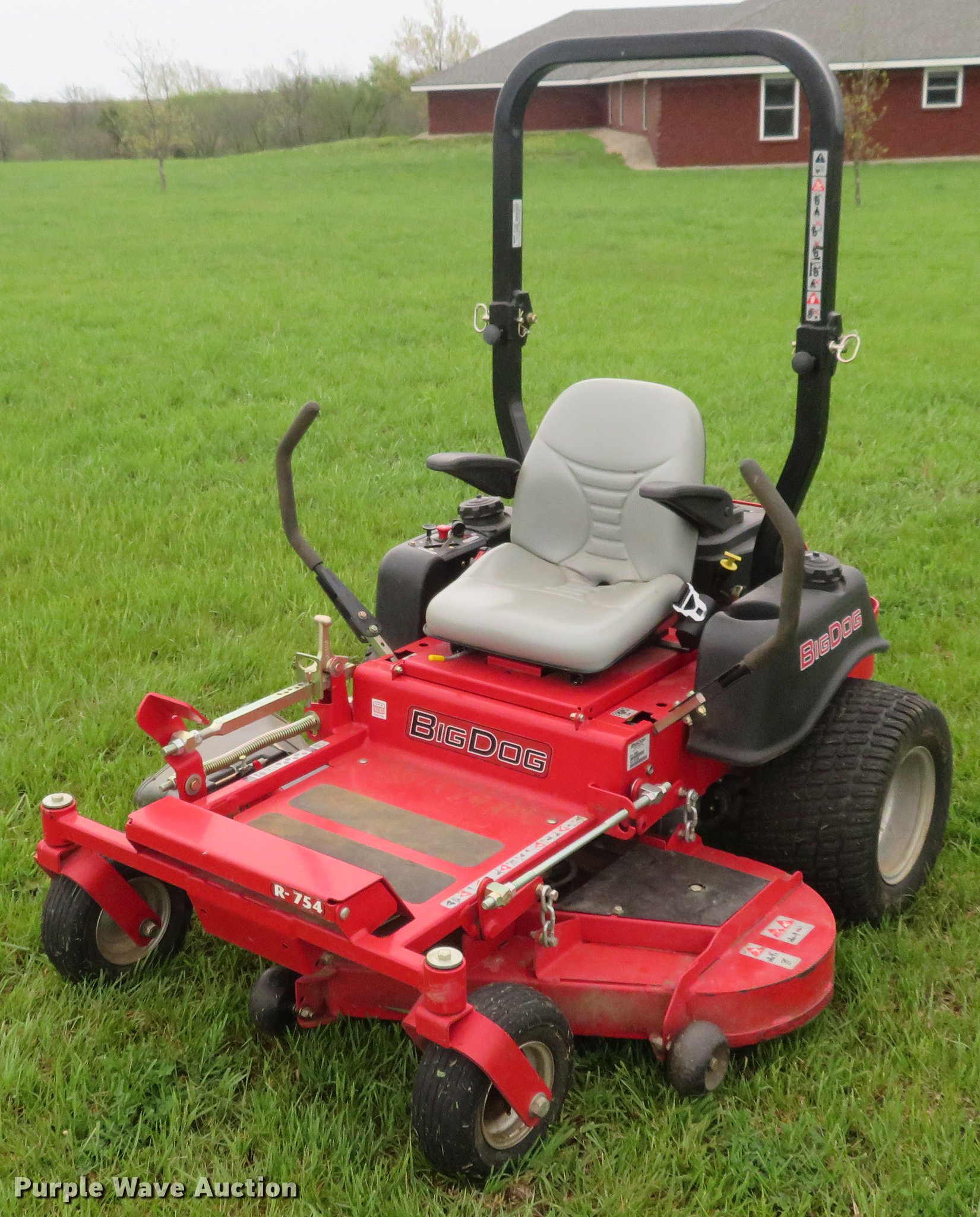 Big Dog R-754 ZTR lawn mower in Burlington, KS | Item EJ9572 sold