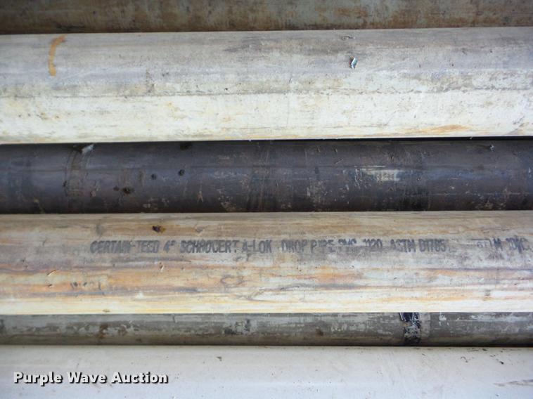 image for item BI9523 Approximately 18 sticks of 3" PVC pipe