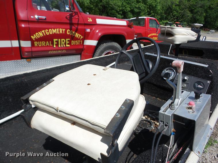 image for item BI9547 1975 Monark aluminum boat