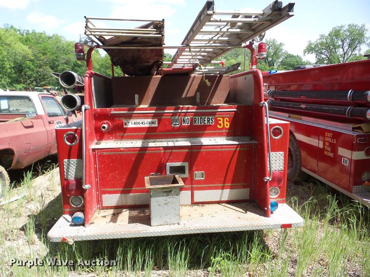 image for item BI9549 1972 Chevrolet C50 fire truck