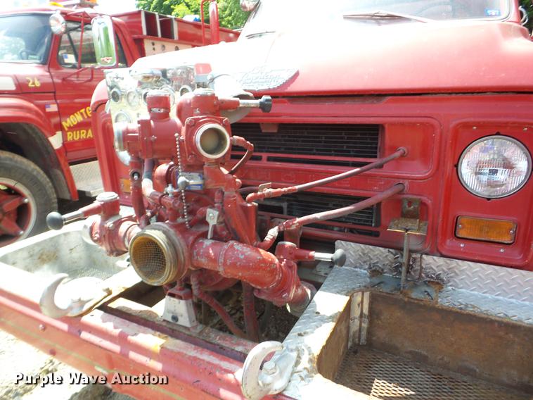image for item BI9549 1972 Chevrolet C50 fire truck