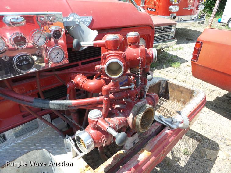 image for item BI9549 1972 Chevrolet C50 fire truck