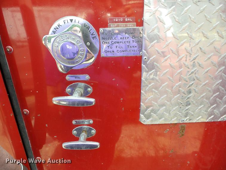 image for item BI9549 1972 Chevrolet C50 fire truck