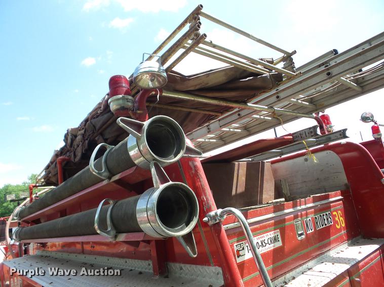 image for item BI9549 1972 Chevrolet C50 fire truck