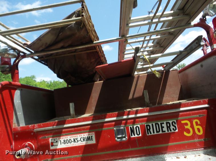 image for item BI9549 1972 Chevrolet C50 fire truck