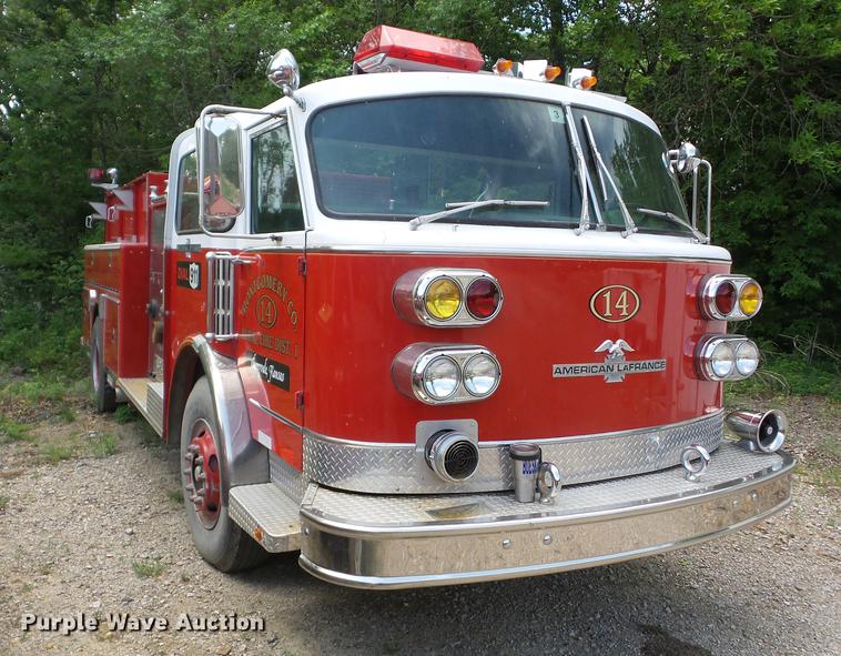 image for item BI9551 1981 American Lafrance pumper fire truck