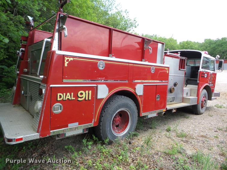 image for item BI9551 1981 American Lafrance pumper fire truck