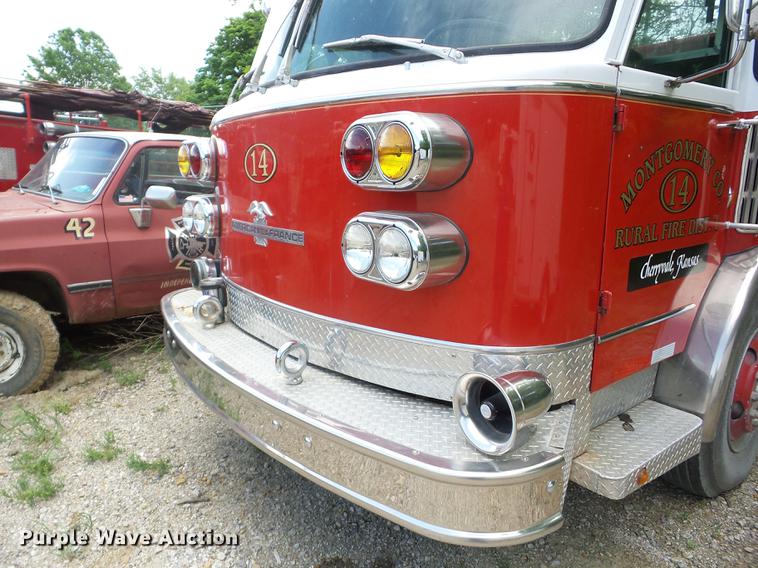 image for item BI9551 1981 American Lafrance pumper fire truck