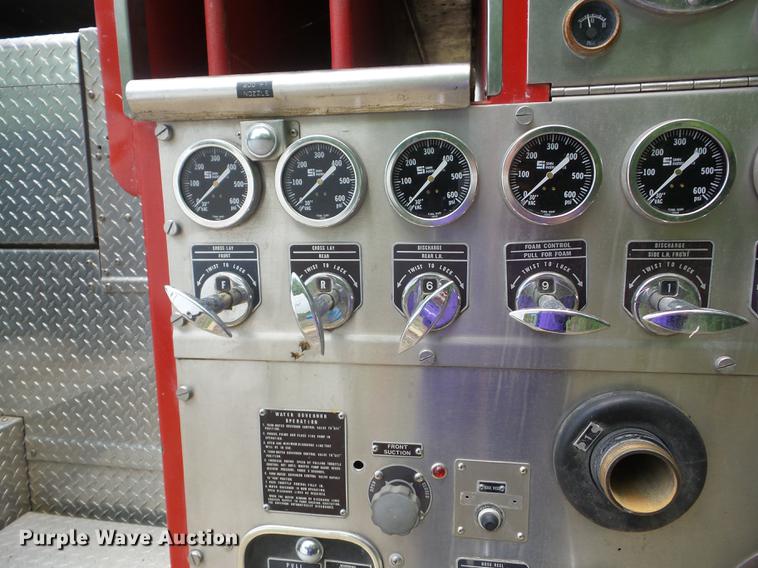 image for item BI9551 1981 American Lafrance pumper fire truck