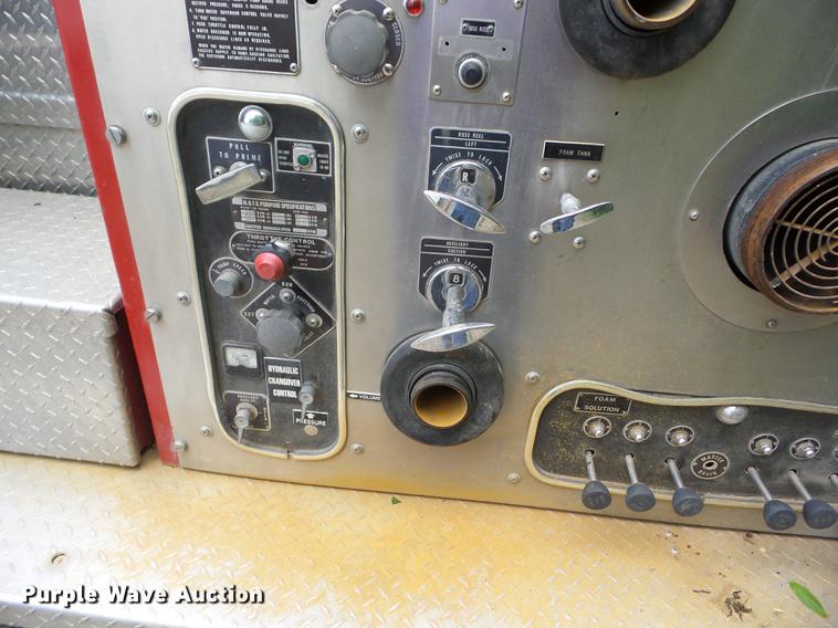 image for item BI9551 1981 American Lafrance pumper fire truck