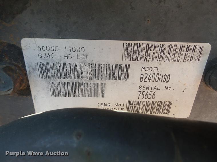 image for item DB6085 Kubota B2400 MFWD tractor