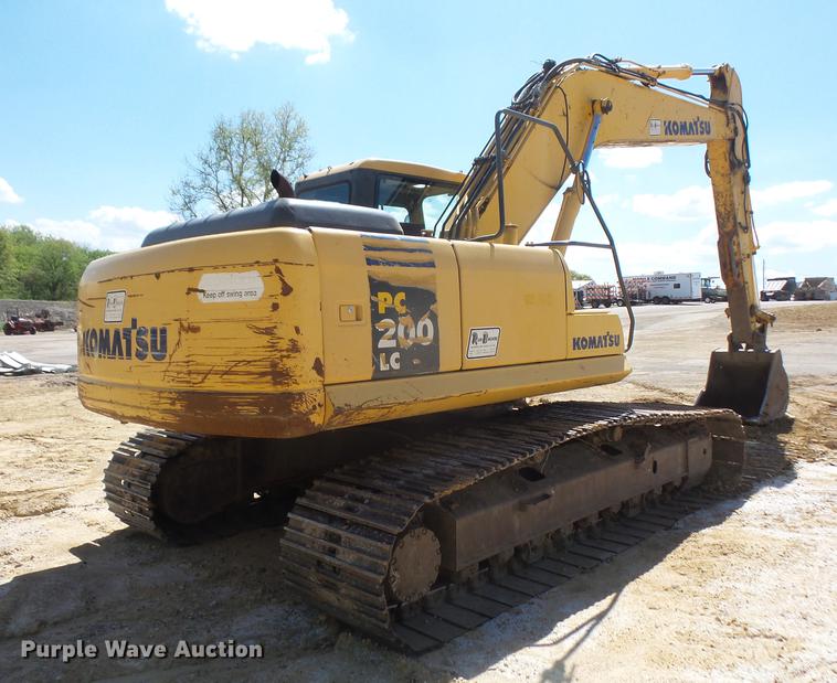 image for item DB6086 2005 Komatsu PC200LC-7 excavator