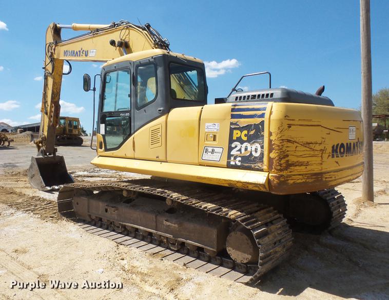 image for item DB6086 2005 Komatsu PC200LC-7 excavator