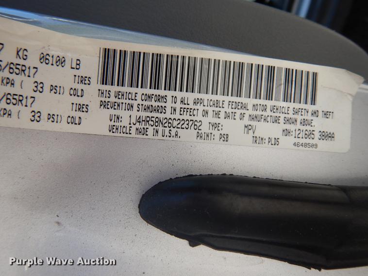 image for item DB6100 2006 Jeep Grand Cherokee Limited SUV