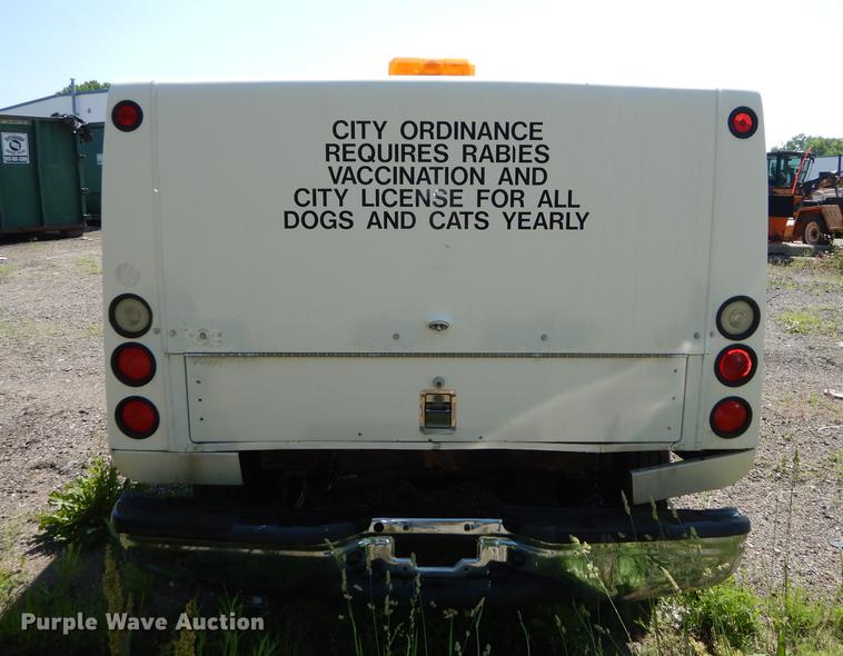 image for item DB6103 2004 Ford F250 Super Duty XLT utility bed pickup truck