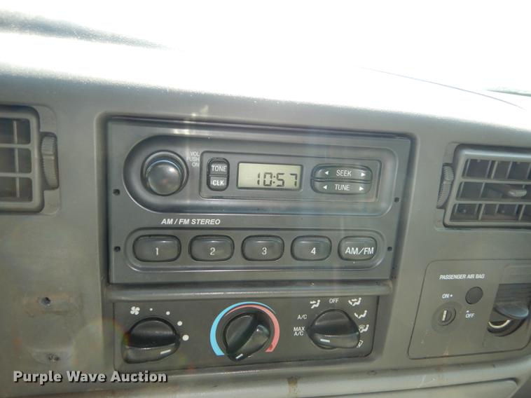 image for item DB6103 2004 Ford F250 Super Duty XLT utility bed pickup truck