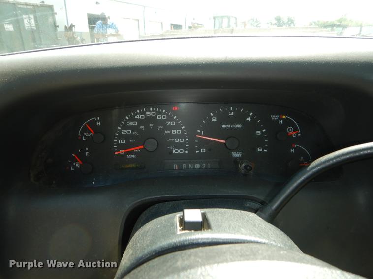 image for item DB6103 2004 Ford F250 Super Duty XLT utility bed pickup truck