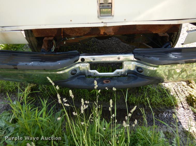 image for item DB6103 2004 Ford F250 Super Duty XLT utility bed pickup truck