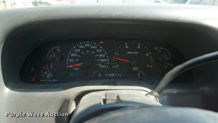 image for item DB6108 2004 Ford F350 Super Duty XL utility bed pickup truck