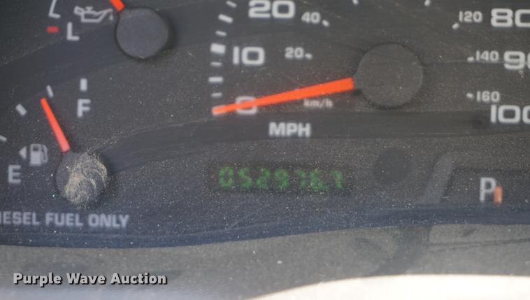 image for item DB6108 2004 Ford F350 Super Duty XL utility bed pickup truck