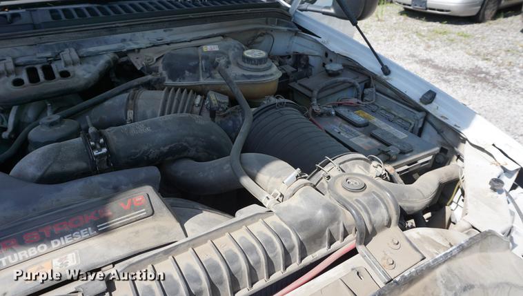 image for item DB6108 2004 Ford F350 Super Duty XL utility bed pickup truck