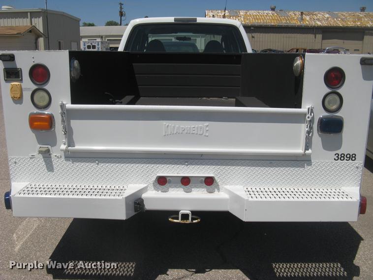 image for item DC2267 2003 Ford F550 Super Duty XL Crew Cab utility truck