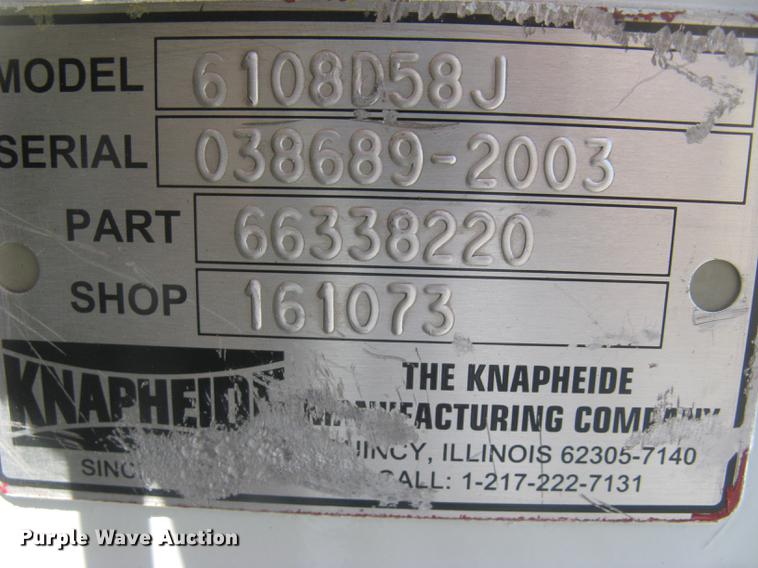 image for item DC2267 2003 Ford F550 Super Duty XL Crew Cab utility truck