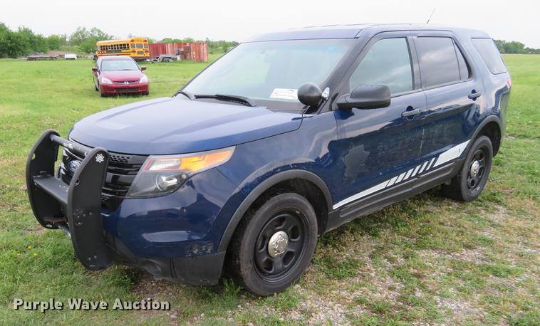 image for item DC2271 2013 Ford Explorer Police Interceptor SUV