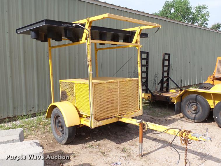 image for item DC4186 Over-Lowe WLTFD sign trailer