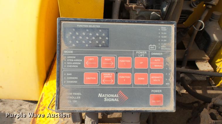 image for item DC4186 Over-Lowe WLTFD sign trailer