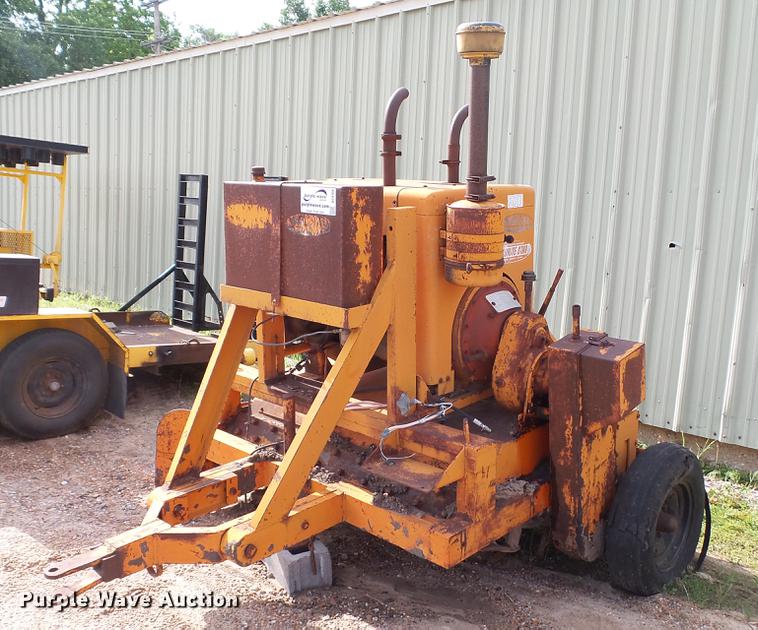 image for item DC4188 Wausau asphalt shilling rotary tiller