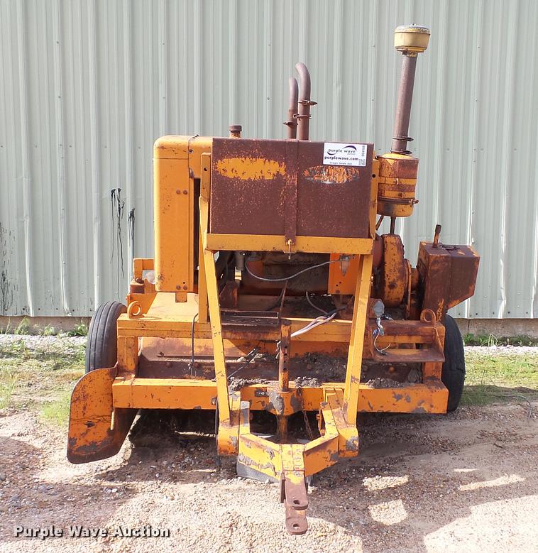 image for item DC4188 Wausau asphalt shilling rotary tiller