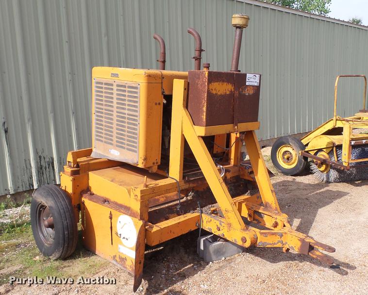 image for item DC4188 Wausau asphalt shilling rotary tiller