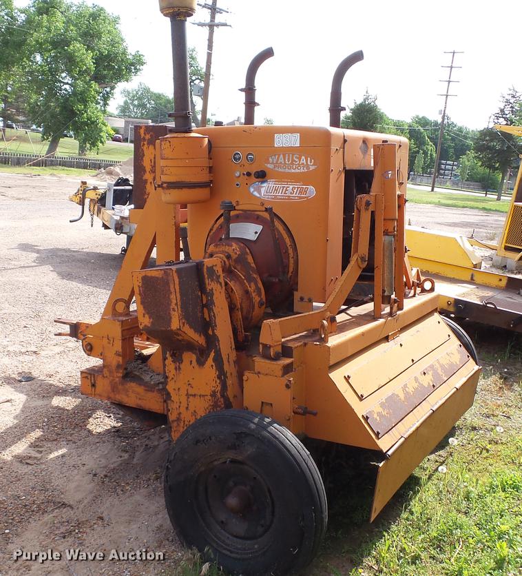 image for item DC4188 Wausau asphalt shilling rotary tiller