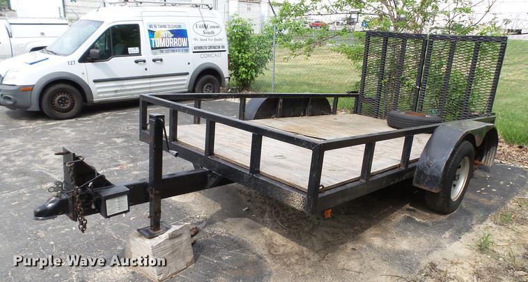 image for item DC5509 1995 Schwartz utility trailer