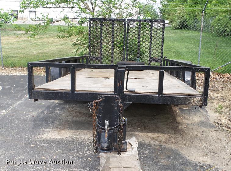 image for item DC5509 1995 Schwartz utility trailer