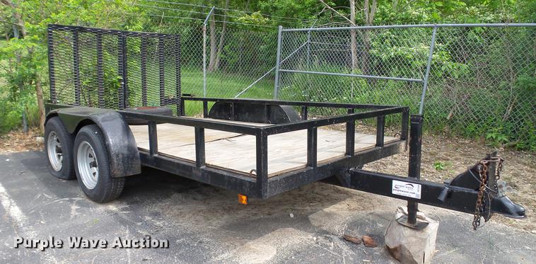 image for item DC5509 1995 Schwartz utility trailer