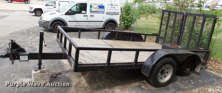 image for item DC5509 1995 Schwartz utility trailer