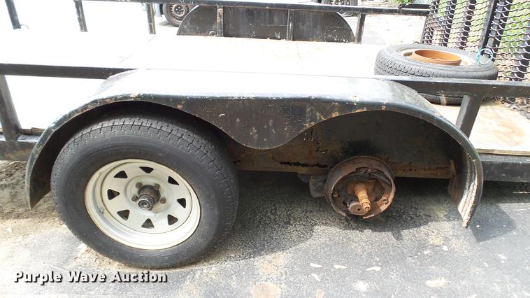 image for item DC5509 1995 Schwartz utility trailer