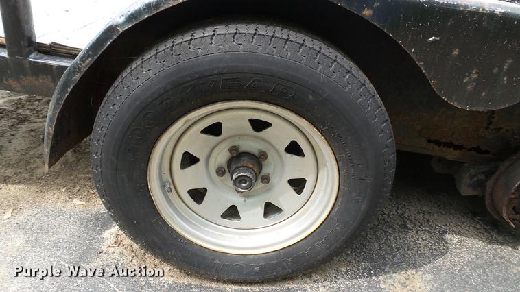 image for item DC5509 1995 Schwartz utility trailer