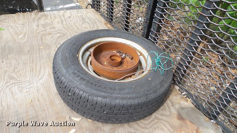 image for item DC5509 1995 Schwartz utility trailer