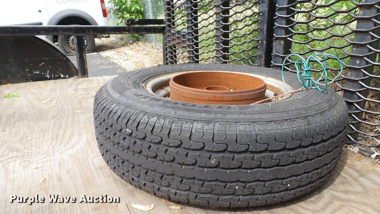 image for item DC5509 1995 Schwartz utility trailer